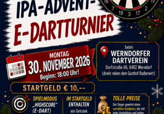 IPA Dart-Turnier der Verbindungsstelle Leibnitz